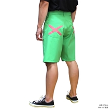 イギーショーツ iggy shorts　ライム×ピンク